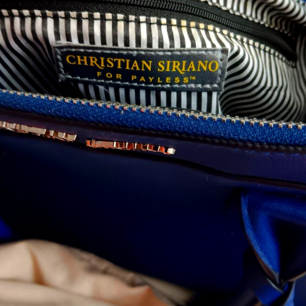 ChristianSiriano Rich Royal Blue Leather 💙 Purse